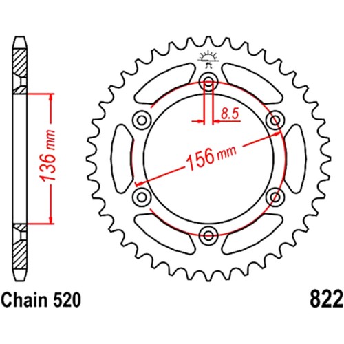 Sprocket 53z 520 pitch - sprocket,
