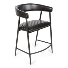 Genuine Black Leather Bar