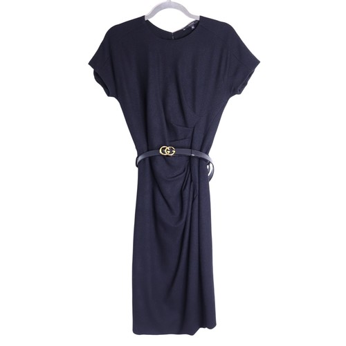 Gucci wool surplice - surplice, belted