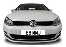 E8 MMJ Cherished Number Plate