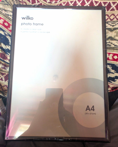 Wilko black photo frame 30 - photo,