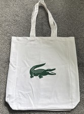 Lacoste 100% Cotton Tote Linen