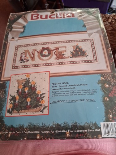 Bucilla festive noel - bucilla, cross