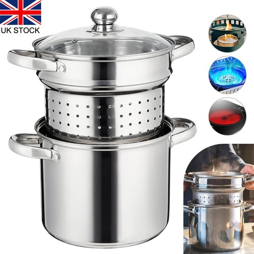 Stainless steel pasta - steel, pot