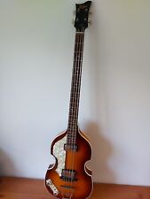 Hofner genuine 500/1 bass guitar left-handed