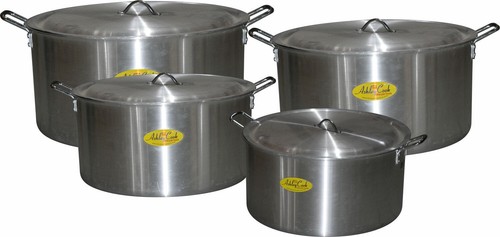 Extra large aluminium cookware - large,