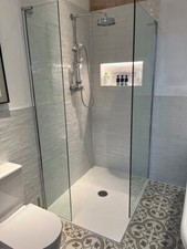 Matki Eauzone Wet Room Panel 400 mm EWP400 Silver