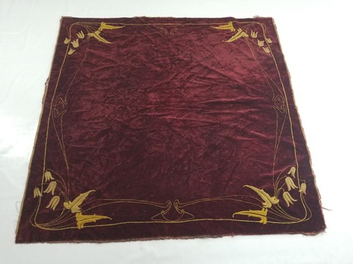 Antique art nouveau velvet - antique,