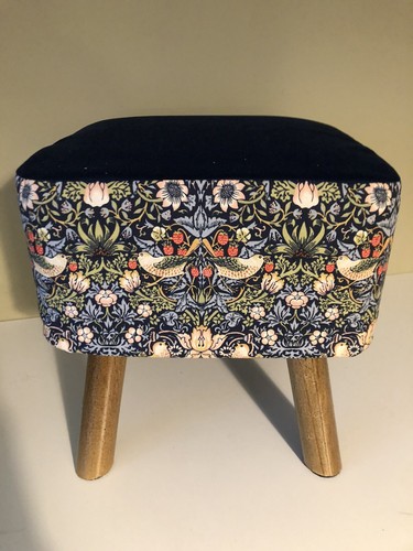New square footstool made - new, in