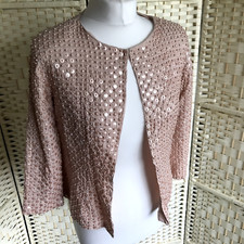 NWT Pale Blush Pink Bead and
