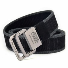 Mens Nylon Webbing Belt Double
