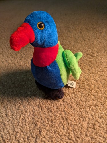 New lorikeet soft teddy - new,