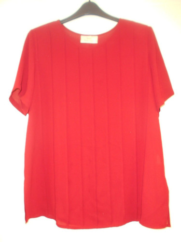 Ann harvey burgundy pleat - ann,