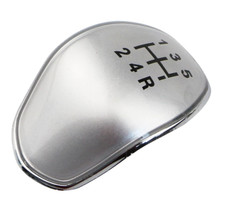 SILVER 5-Speed Gear Stick Knob