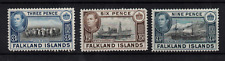 Falkland Islands KGVI 1938 3d