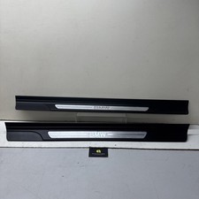 BMW E46 Coupe Convertible Door Sill Kick Plates Pair 8204113 & 8204114