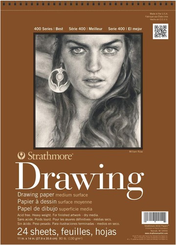 Strathmore 400 drawing pad - strathmore,