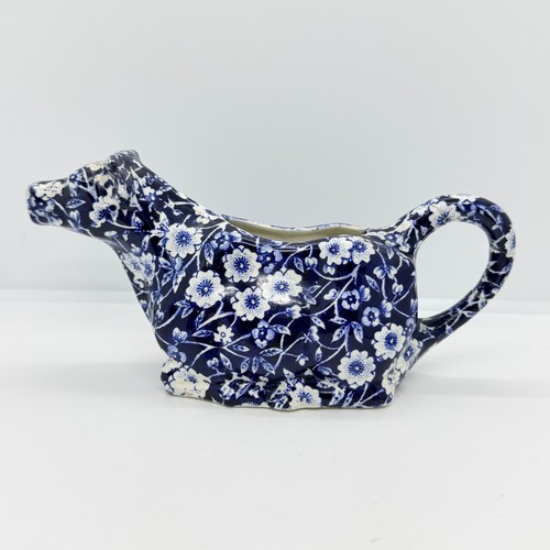 Calico burleigh cow - cow, creamer