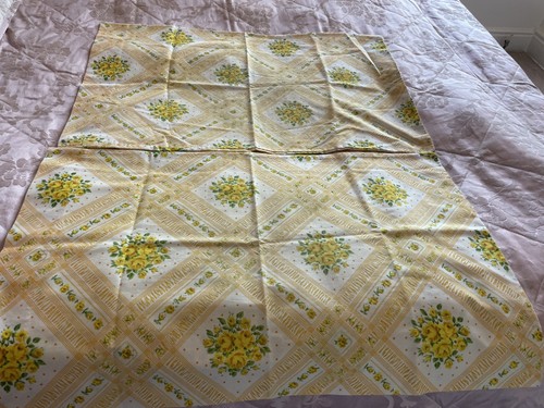 Vintage floral 1970 pillow - vintage,