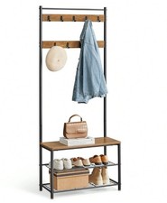 Steel Coat Rack with Shoe