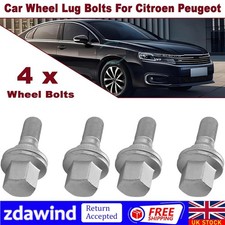 4x Peugeot Wheel Bolt Nut For
