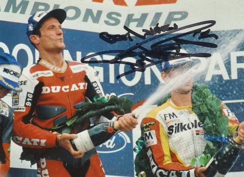Carl fogarty hand signed - carl,