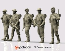 British soldiers WW2 1/35