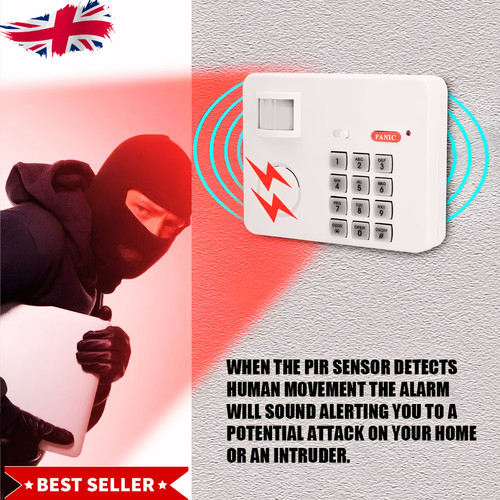 Wireless motion sensor alarm - wireless,