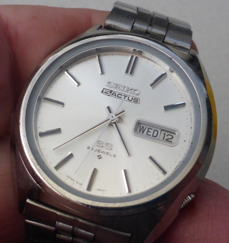 Seiko 5actus vintage gents - 5actus, ss,