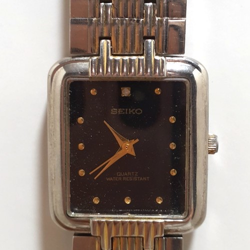 Vintage seiko men wristwatch - vintage,