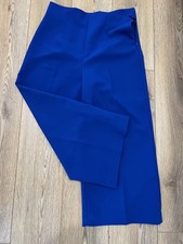 BNWOT Zara High Waist Wide Leg Smart Trousers, Size L