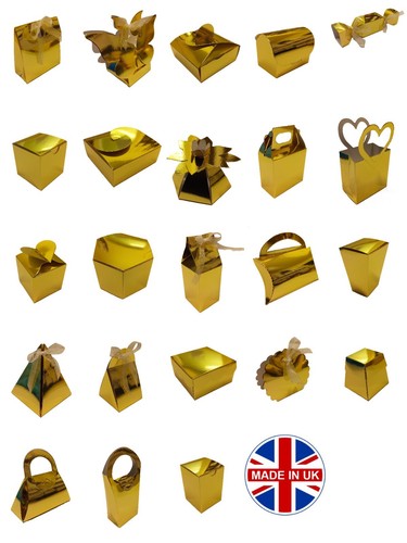 Luxury gold gift favour - gold,