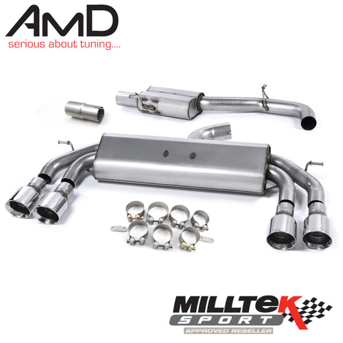 Golf mk7 milltek cat back - golf,