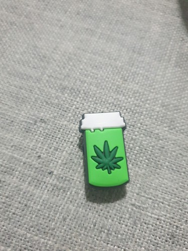 Weed croc charm - croc,