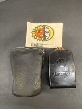 Gossen Lunasix 3 System Exposure Meter Photographic Light Meter - Leather Case