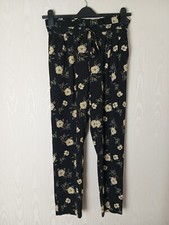 Primark Size 8 Black Floral