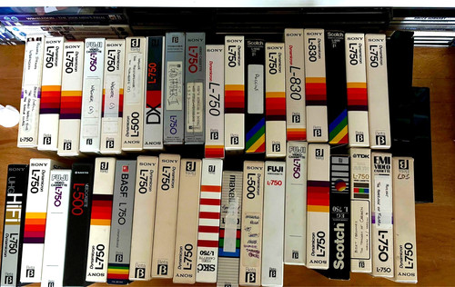 Video tape stock - stock, betamax