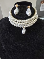 New Pakistani/Indian Jewellery Set with Earrings