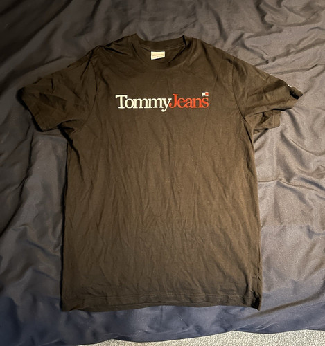 Tommy jeans men black - black, crew
