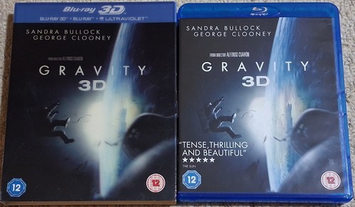 Gravity blu ray - 3d, 3d