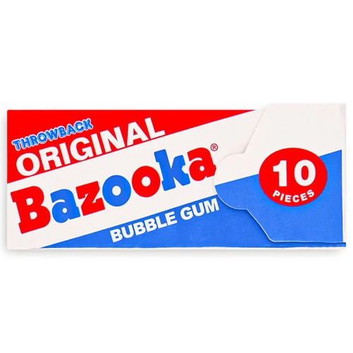 12x bazooka original throwback - bazooka,