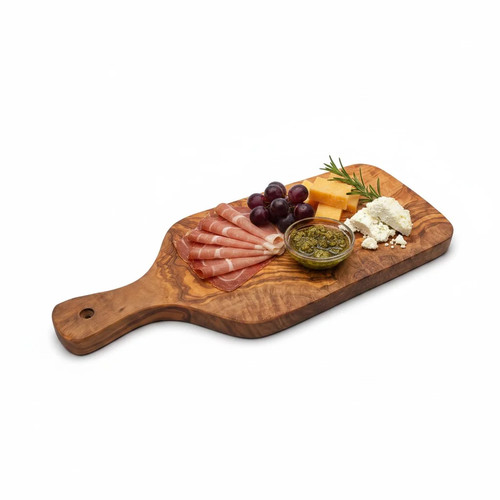 Handmade olive wood paddle - handmade,