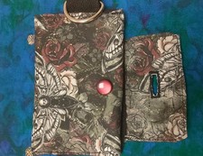 Deaths Head Moth Gothic Wallet