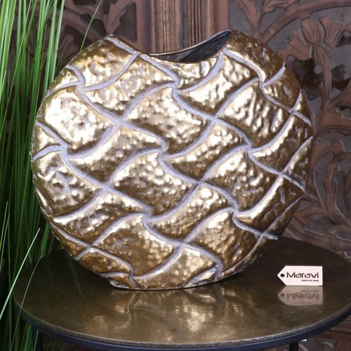 Jora gold oval vase - jora,