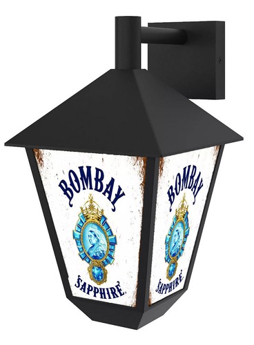 Bombay sapphire large wall - sapphire,