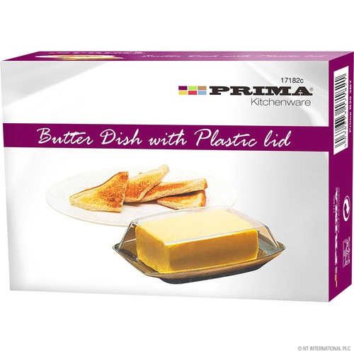 New butter dish - new, with