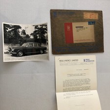 Rolls Royce Bentley Press Kit Silver Shadow Bentley T Series Phantom 1968 1969