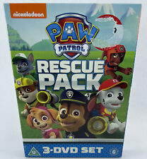 Nickelodeon Paw Patrol Rescue Pack - New & Sealed Kids/Children's 3 DVD Set - D1