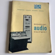 RCA Broadcast Audio Equipment Catalogue 1967