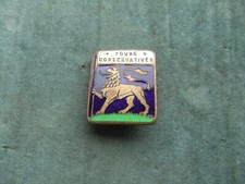 Political Badge Conservative Tory Party young youth member membership
